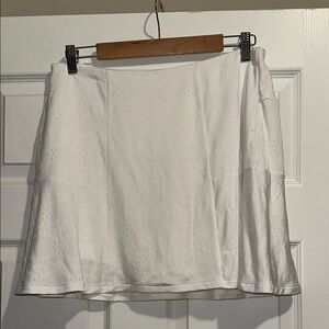 Elegant White Women's Skort